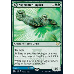 Magic Löskort: Strixhaven: School of Mages: Augmenter Pugilist // Echoing Equation