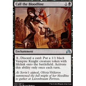 Magic löskort: Shadows over Innistrad: Call the Bloodline (Foil)