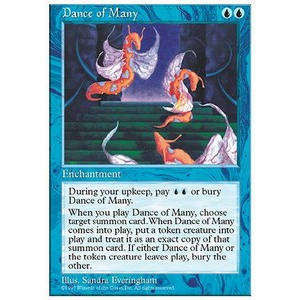 Magic löskort: 5th Edition: Dance of Many