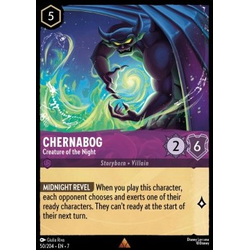 Lorcana Löskort: Archazia’s Island: Chernabog - Creature of the Night