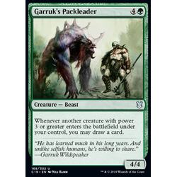Magic löskort: Commander 2019: Garruk's Packleader