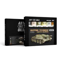 AK Oil Color: Vehicle Mapping Technique Lights and Shadows