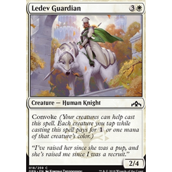 Magic löskort: Guilds of Ravnica: Ledev Guardian