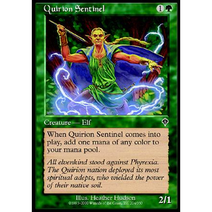 Magic löskort: Invasion: Quirion Sentinel