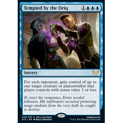 Magic Löskort: Strixhaven: School of Mages: Tempted by the Oriq (Foil)