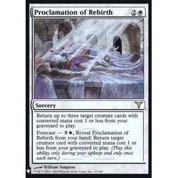 Magic löskort: Mystery Booster: Proclamation of Rebirth (Foil)