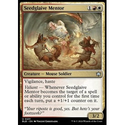 Magic löskort: Bloomburrow: Seedglaive Mentor