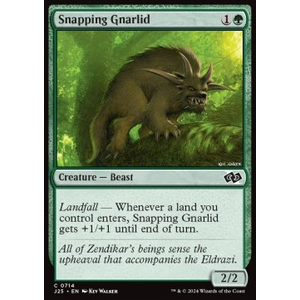Magic löskort: Magic: Foundations Jumpstart: Snapping Gnarlid
