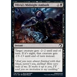 Magic löskort: Innistrad: Midnight Hunt: Olivia's Midnight Ambush