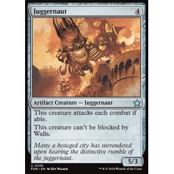 Magic löskort: Magic: The Gathering Foundations: Juggernaut