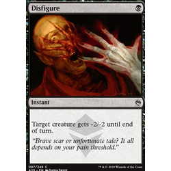 Magic löskort: Masters 25: Disfigure (Foil)