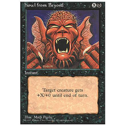 Magic löskort: 4th Edition: Howl from Beyond