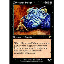 Magic löskort: Invasion: Phyrexian Delver