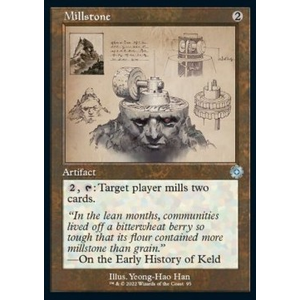 Magic löskort: The Brothers' War: Millstone (alternative art)