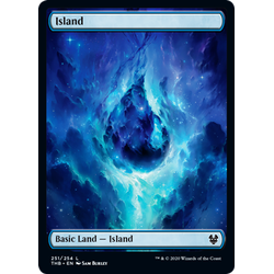 Magic löskort: Theros: Beyond Death: Island (Foil)