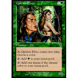 Magic löskort: Invasion: Quirion Elves