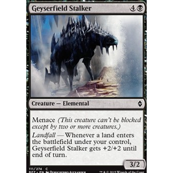 Magic löskort: Battle for Zendikar: Geyserfield Stalker