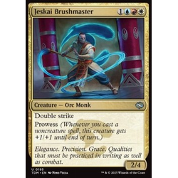 Magic löskort: Tarkir: Dragonstorm: Jeskai Brushmaster (Foil)