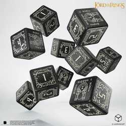 The Lord of the Rings D6 Dice Set: Moria (Glow in the Dark) (10)