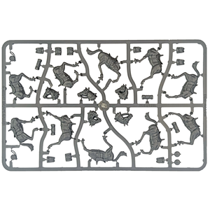 Dead Man's Hand: Plastic Hoses wtih bases (10)