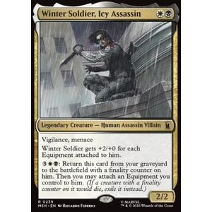 Magic löskort: Marvel Super Heroes: Winter Soldier, Icy Assassin