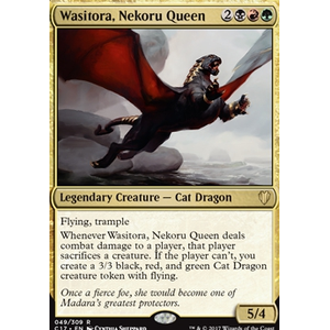 Magic löskort: Commander 2017: Wasitora, Nekoru Queen