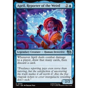 Magic löskort: Teenage Mutant Ninja Turtles: April, Reporter of the Weird