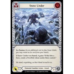 FaB Löskort: Tales of Aria Unlimited: Snow Under (Blue) (Rainbow Foil)