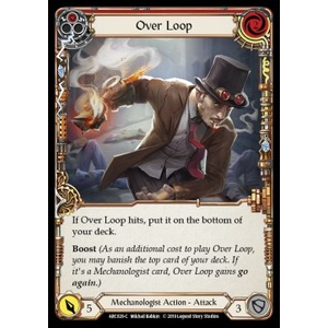 FaB Löskort: Arcane Rising First: Over Loop (Red)