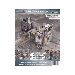 Infinity Precinct Sigma: Sentry Towers PREPAINTED (grey)
