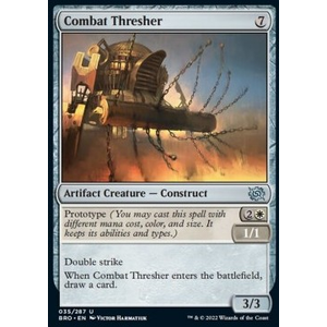Magic löskort: The Brothers' War: Combat Thresher