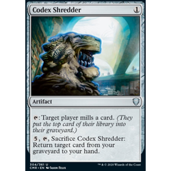 Magic löskort: Commander Legends: Codex Shredder