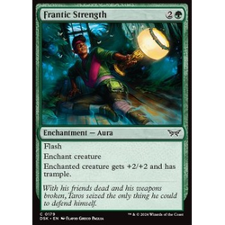 Magic löskort: Duskmourn: House of Horror: Frantic Strength