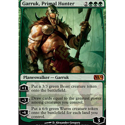 Magic löskort: Magic 2012: Garruk, Primal Hunter