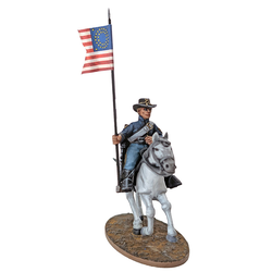 Legend of the West: Guidon Bearer - Mounted