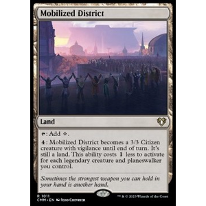 Magic löskort: Commander Masters: Mobilized District