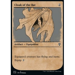 Magic löskort: Commander Legends: Battle for Baldur's Gate: Cloak of the Bat (Alternative art)