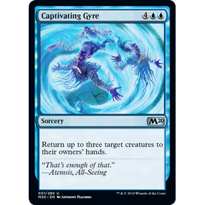 Magic löskort: Core Set 2020: Captivating Gyre (Foil)