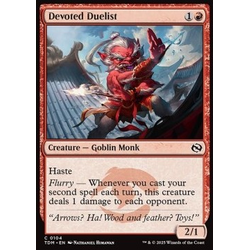 Magic löskort: Tarkir: Dragonstorm: Devoted Duelist