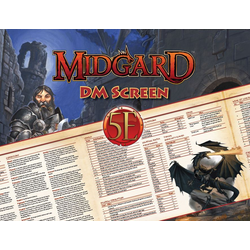 Midgard: DM Screen for 5th Edition