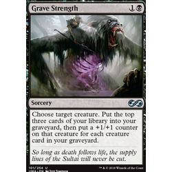 Magic löskort: Ultimate Masters: Grave Strength