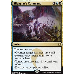 Magic löskort: Dragons of Tarkir: Silumgar's Command