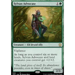 Magic löskort: Zendikar Rising Commander Decks: Sylvan Advocate