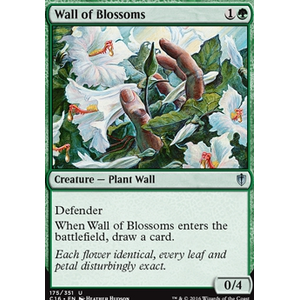 Magic löskort: Commander 2016 Wall of Blossoms