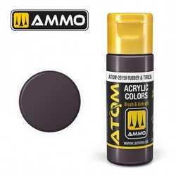 ATOM COLOR Rubber & Tires - 20 ml
