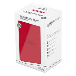 Ultimate Guard Twin Flip´n´Tray Deck Case 160+ Standard Size XenoSkin Monocolor Red