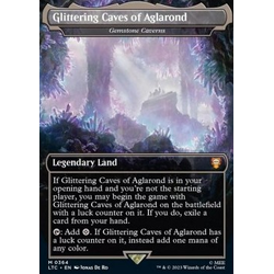 Magic löskort: Commander: The Lord of the Rings: Tales of Middle-earth: Gemstone Caverns (Glittering Caves of Aglarond) (Foil)