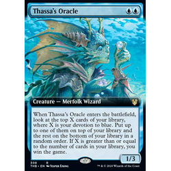 Magic löskort: Theros: Beyond Death: Thassa's Oracle (alternative art)