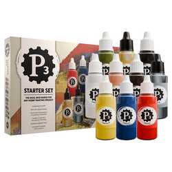 P3 Paints Starter Set (acrylic) (10x 18ml)