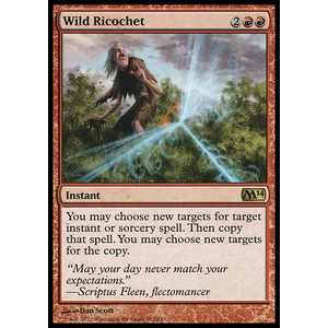 Magic löskort: Magic 2014: Wild Ricochet (Foil)